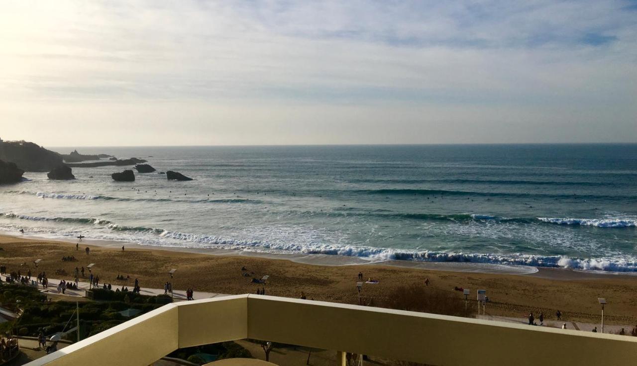 L'Ocean A Perte De Vue, La Grande Plage A Vos Pieds Biarritz Ngoại thất bức ảnh