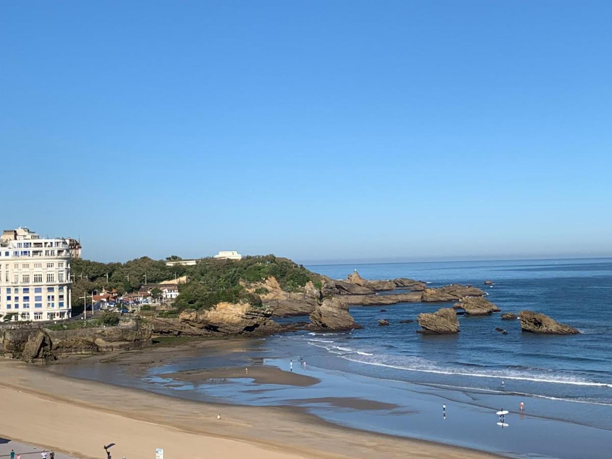 L'Ocean A Perte De Vue, La Grande Plage A Vos Pieds Biarritz Ngoại thất bức ảnh